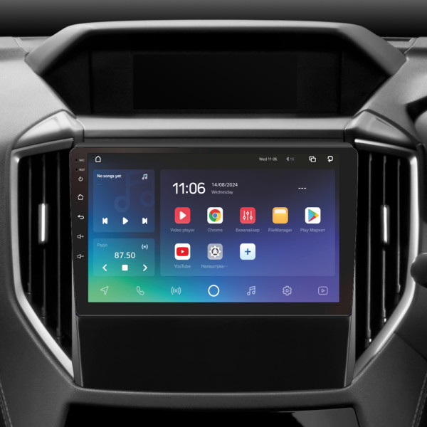 Штатна магнітола SIGMA PRO 9432 ANDROID 10 4+32 Gb 4G DSP Subaru Forester 5 2018-2023 9
