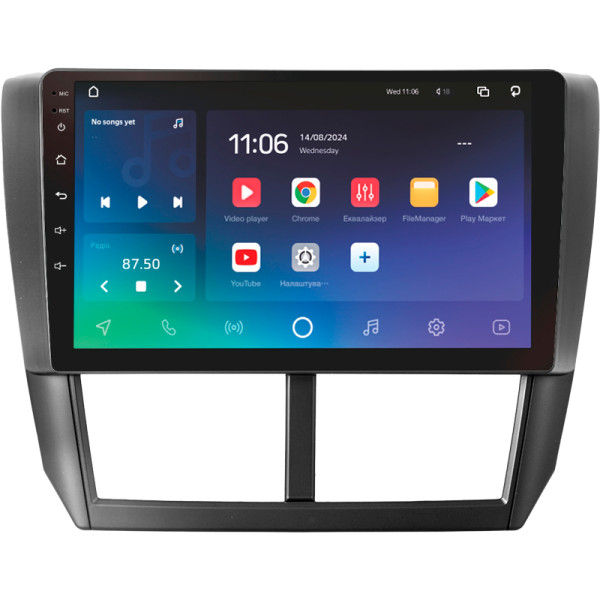 Штатна магнітола SIGMA PRO 9432 ANDROID 10 4+32 Gb 4G DSP Subaru Forester 3 SH 2007-2013 For Subaru Impreza GH GE 2007-2011 9