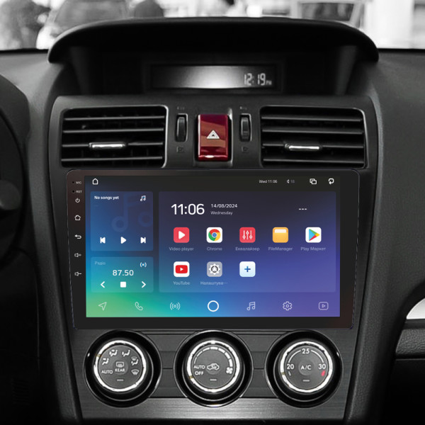 Штатна магнітола SIGMA PRO 9432 ANDROID 10 4+32 Gb 4G DSP Subaru Forester 4 SJ 2012-2015 (B) 9