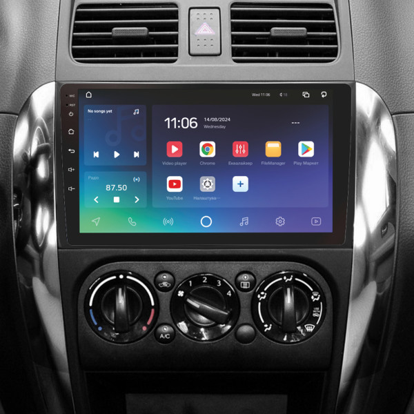 Штатна магнітола SIGMA PRO 9432 ANDROID 10 4+32 Gb 4G DSP Suzuki SX4 1 2006-2014 9