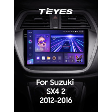 Штатная магнитола Teyes CC3 2k 4+32 Gb Suzuki SX4 2 S-Cross 2012-2016 9″