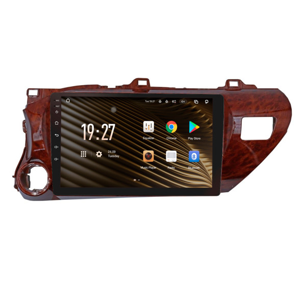Штатна магнітола SIGMA S10432 ANDROID 10 4+32 Gb 4G DSP Toyota Hilux Pick Up AN120 2015-2020 Mahogany 10