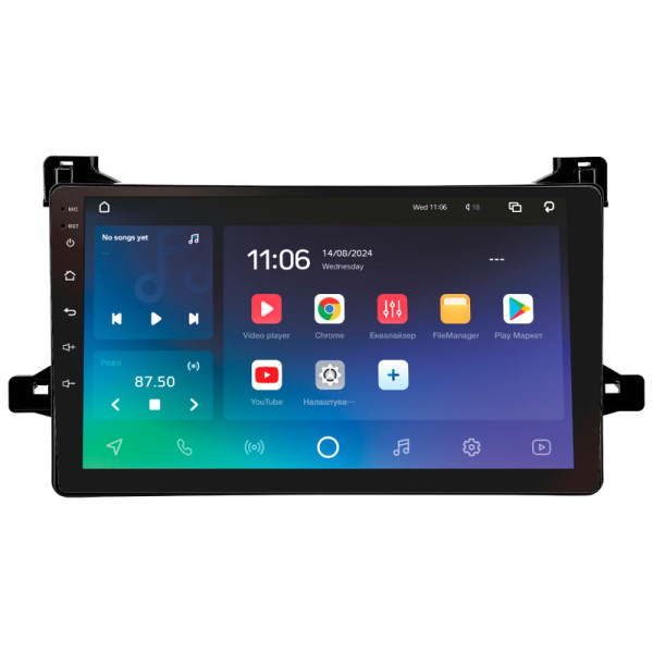Штатна магнітола SIGMA PRO 9432 ANDROID 10 4+32 Gb 4G DSP Toyota Prius XW50 2015-2020 9
