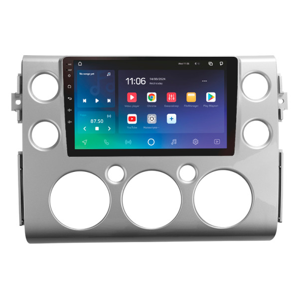 Штатна магнітола SIGMA PRO 9432 ANDROID 10 4+32 Gb 4G DSP Toyota FJ Cruiser J15 2006-2020 (F1) 9