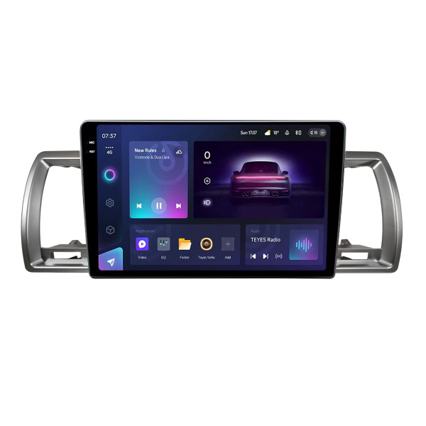 Штатна магнітола Teyes CC3 6+128 Gb Toyota Hiace 2013-2018 10