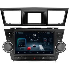 Штатна магнітола Teyes CC4 Pro 12+256 Gb Toyota Highlander 2 XU40 2007-2013 (F3) 9" 2k (L2)