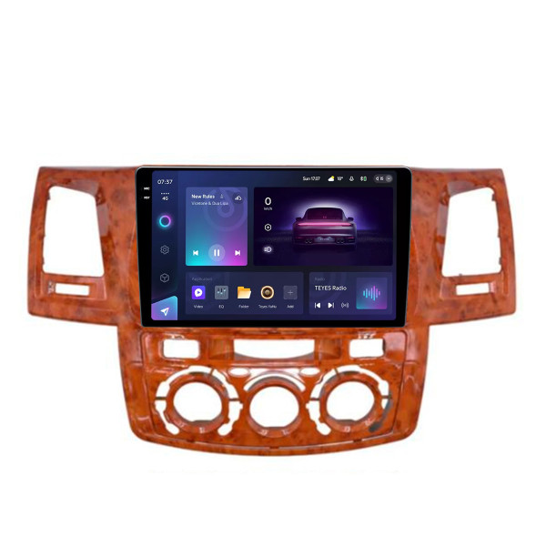 Штатна магнітола Teyes CC3 4+64 Gb Toyota Fortuner 1 AN50 AN60 HILUX Revo Vigo 2008-2014 brown 9