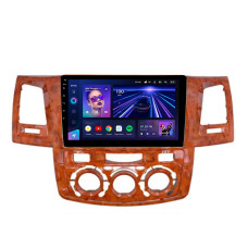Штатна магнітола Teyes CC3 4+32 Gb Toyota Fortuner 1 AN50 AN60 HILUX Revo Vigo 2008-2014 brown 9"