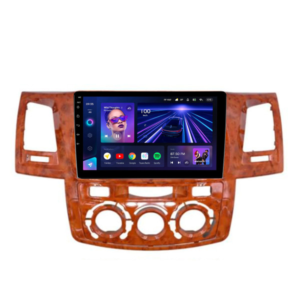 Штатна магнітола Teyes CC3 4+32 Gb Toyota Fortuner 1 AN50 AN60 HILUX Revo Vigo 2008-2014 brown 9
