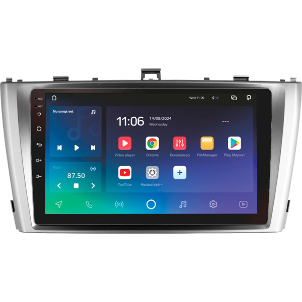 Штатна магнітола SIGMA PRO 9432 ANDROID 10 4+32 Gb 4G DSP Toyota Avensis 3 2008-2015 (F1) 9