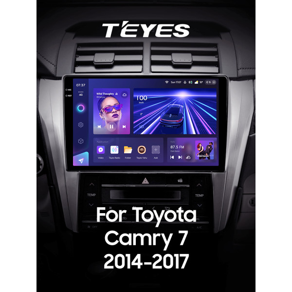 Штатна магнітола Teyes CC3 4+64 Gb Toyota Camry 7 XV 50 55 2014-2017 (A) 10