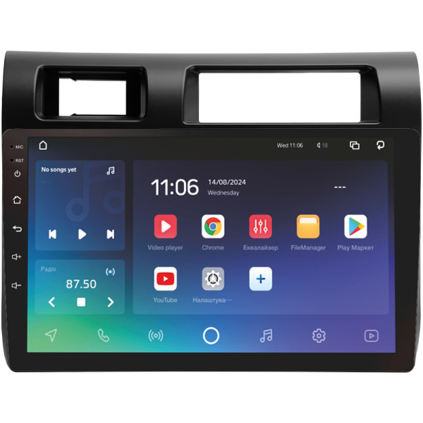 Штатна магнітола SIGMA PRO 9432 ANDROID 10 4+32 Gb 4G DSP Toyota Land Cruiser 70 Series LC 79 2007-2020 9