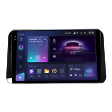 Штатна магнітола Teyes CC3 6+128 Gb з коловим оглядом 360° Toyota YARIS 2023 UV Black 9" 2k