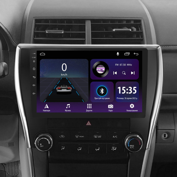 Штатна магнітола SIGMA E10232 ANDROID 10 2+32 Gb Toyota Camry 7 XV 50 55 North America 2014-2017 (A) 10