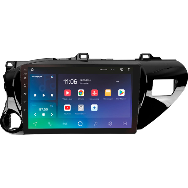 Штатна магнітола SIGMA PRO 10432 ANDROID 10 4+32 Gb 4G DSP Toyota Hilux Pick Up AN120 2015-2020 10