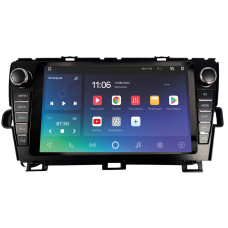 Штатна магнітола SIGMA X9432 ANDROID 10 4+32 Gb 4G DSP Toyota PRIUS 2010-2015 LHD Black and Silver B-MOD 9" (L1)