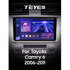 Штатная магнитола Teyes CC3 2k 4+32 Gb Toyota Camry 6 XV 40 50 2006-2011 (F1) 9″