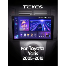 Штатная магнитола Teyes CC3 2k 6+128 Gb 360° Toyota Yaris XP90 2005-2012 (F1) 9″