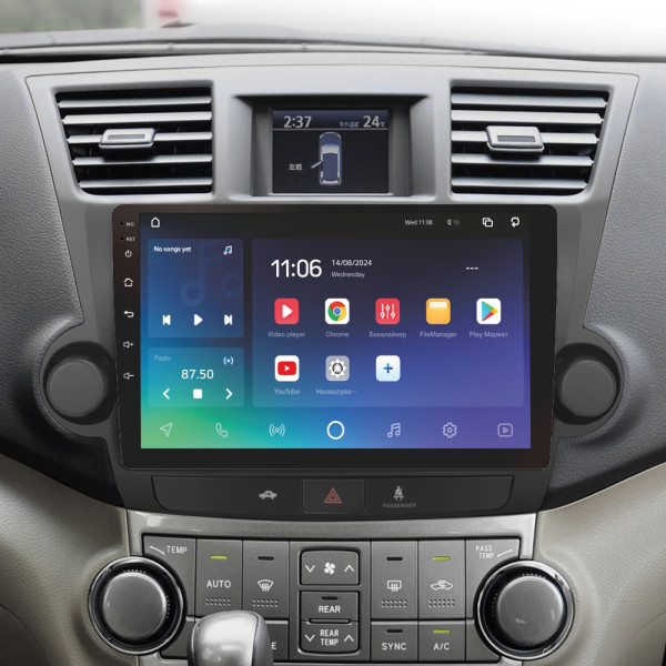 Штатна магнітола SIGMA PRO 10432 ANDROID 10 4+32 Gb 4G DSP Toyota Highlander 2 XU40 2007-2013 (F2) 10