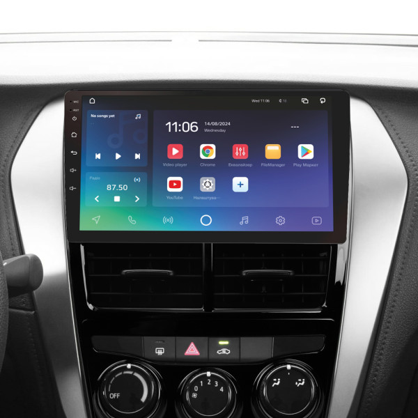 Штатна магнітола SIGMA PRO 9432 ANDROID 10 4+32 Gb 4G DSP Toyota Yaris Vios 2017-2020 (F1) 9
