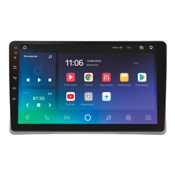 Штатна магнітола SIGMA PRO 9432 ANDROID 10 4+32 Gb 4G DSP Toyota Land Cruiser 10 J100 100 1998-2007 9