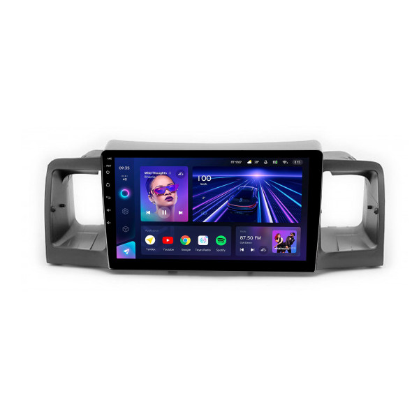 Штатна магнітола Teyes CC3 4+32 Gb Toyota Corolla E130 E120 2000-2004 Black 9
