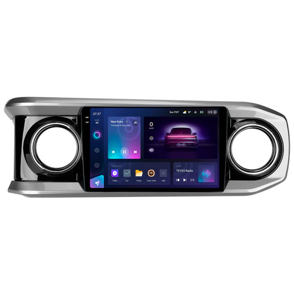 Штатная магнитола Teyes CC3 2k 4+64 Gb Toyota Tacoma N300 2015-2023 (F2) 10″