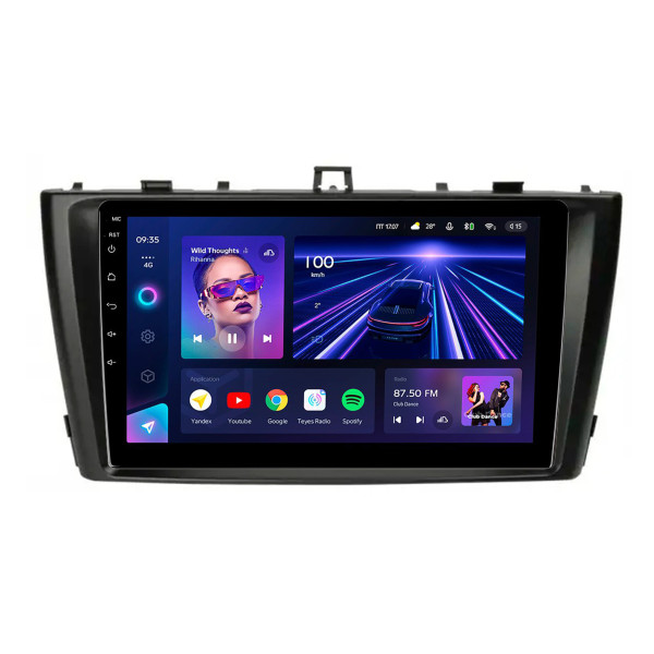 Штатна магнітола Teyes CC3 4+32 Gb Toyota Avensis 3 2008-2015 Black 9