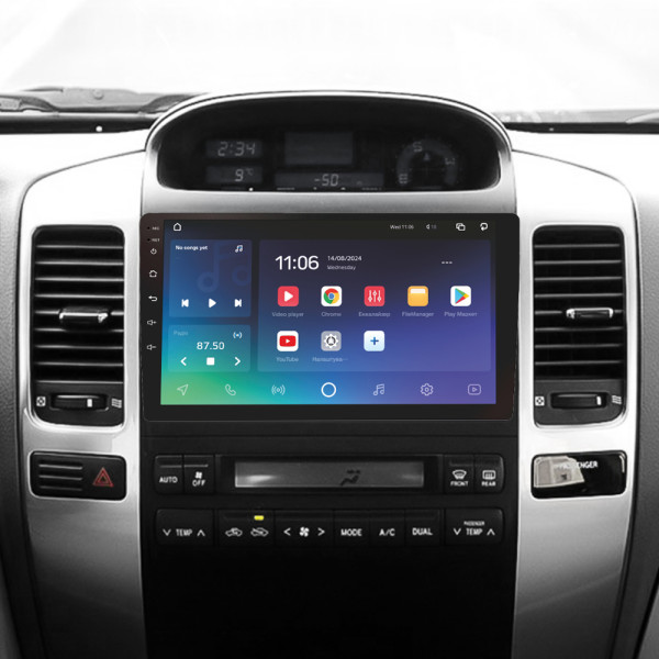 Штатна магнітола SIGMA PRO 9432 ANDROID 10 4+32 Gb 4G DSP Toyota Land Cruiser Prado 120 3 III For Lexus GX470 GX 470 J120 2002-2009 (F1) (A) 9
