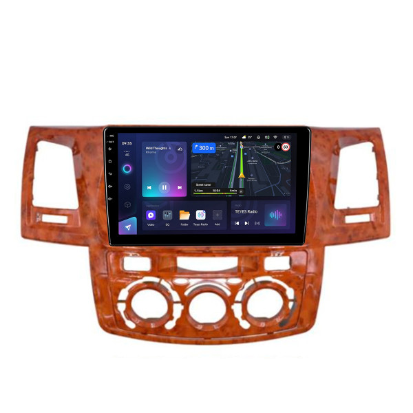 Штатна магнітола Teyes CC3L 4+64 Gb Toyota Fortuner 1 AN50 AN60 HILUX Revo Vigo 2008-2014 brown 9