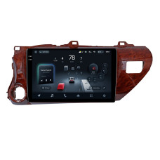 Штатна магнітола Teyes CC4 Pro 8+128 Gb Toyota Hilux Pick Up AN120 2015-2020 Mahogany 10" 2k