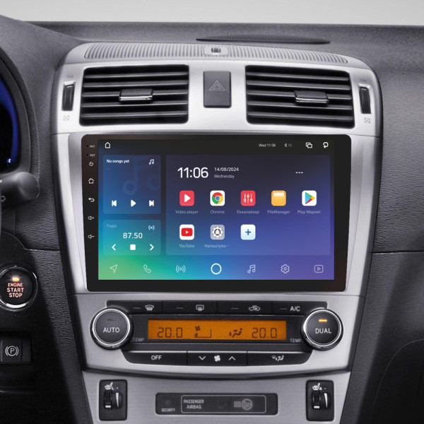 Штатна магнітола SIGMA PRO 9432 ANDROID 10 4+32 Gb 4G DSP Toyota Avensis 3 2008-2015 (F1) 9