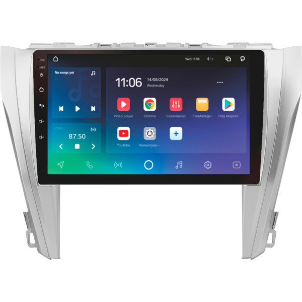 Штатная магнитола Sigma Pro 10464 4+64 Gb Toyota Camry 7 XV 50 55 2014-2017 (B) 10″
