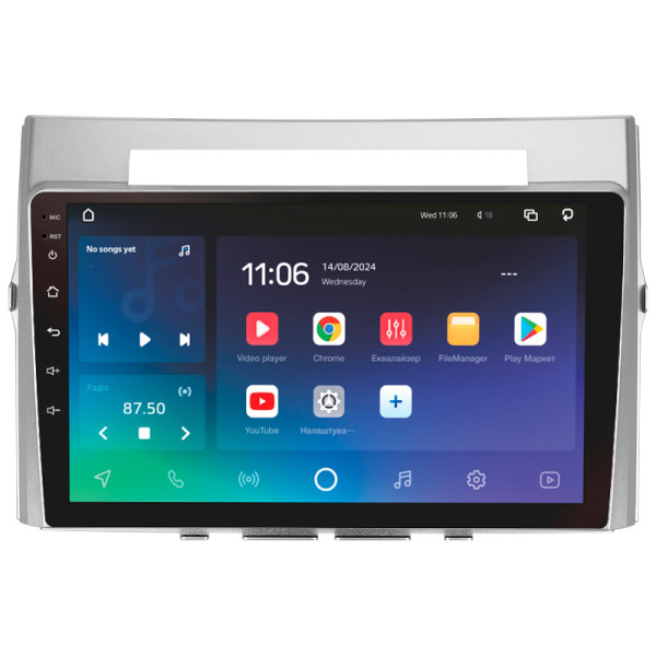 Штатна магнітола SIGMA PRO 9432 ANDROID 10 4+32 Gb 4G DSP Toyota Corolla Verso AR10 2004 - 2009 (F2) 9