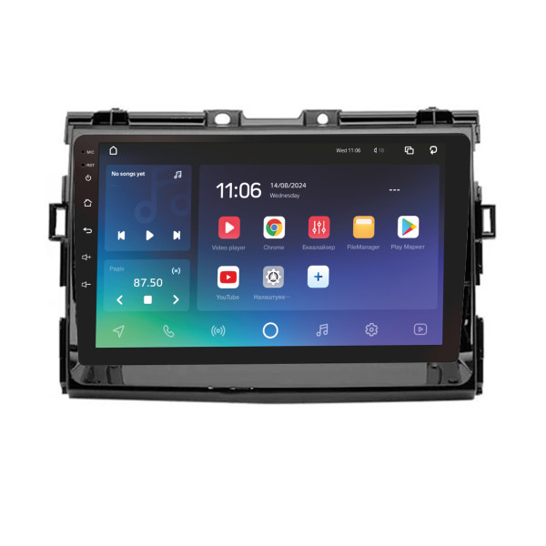 Штатна магнітола SIGMA PRO 9464 ANDROID 10 4+64 Gb 4G DSP Toyota Estima 2006-2012 9