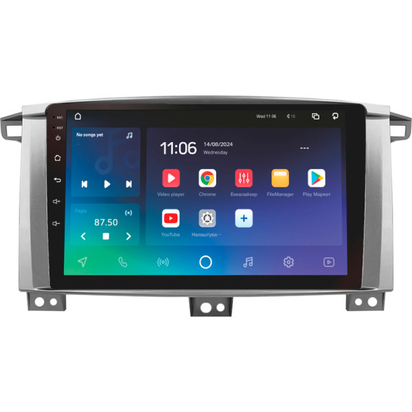 Штатна магнітола SIGMA PRO 9432 ANDROID 10 4+32 Gb 4G DSP Toyota Land Cruiser LC 100-A 2002-2007 (A) 9