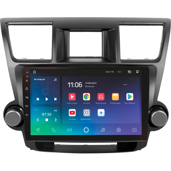 Штатна магнітола SIGMA PRO 10432 ANDROID 10 4+32 Gb 4G DSP Toyota Highlander 2 XU40 2007-2013 (F1) 10