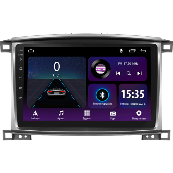 Штатная магнитола Sigma E10232 2+32 Gb Toyota Land Cruiser LC 100-B 2002-2007 (B) 10″