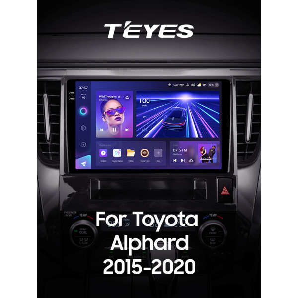 Штатна магнітола Teyes CC3 6+128 Gb Toyota Alphard H30 2015-2020 10
