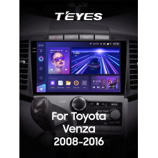 Штатная магнитола Teyes CC3 2k 6+128 Gb Toyota Venza 2008-2016 9″