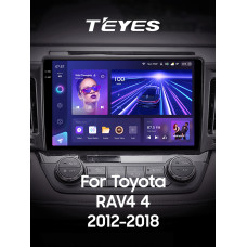 Штатная магнитола Teyes CC3 2k 4+64 Gb Toyota RAV4 4 XA40 5 XA50 2012-2018 10″