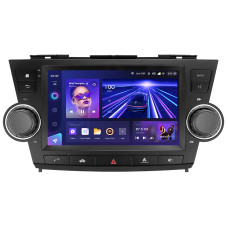 Штатная магнитола Teyes CC3 2k 4+64 Gb Toyota Highlander 2 XU40 2007-2013 (F3) 9″