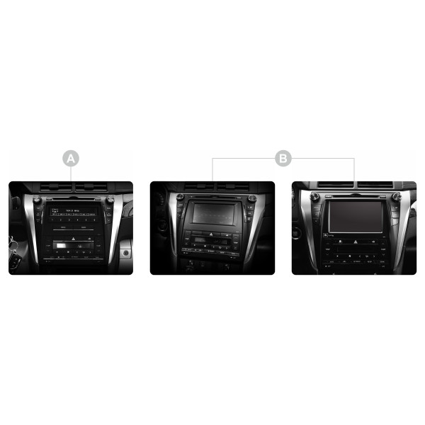 Штатна магнітола SIGMA F10216 ANDROID 10 2+32 Gb Toyota Camry 7 XV 50 55 2014-2017 (A) 10