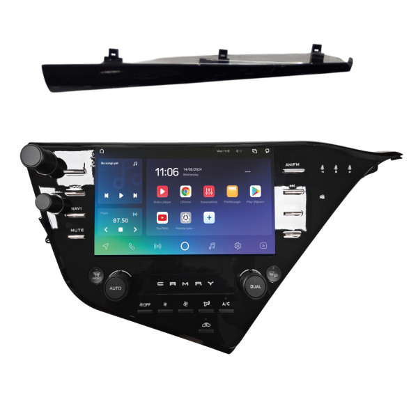 Штатна магнітола SIGMA PRO 9432 ANDROID 10 4+32 Gb 4G DSP Toyota Camry 8 XV 70 2018+ with buttons 9