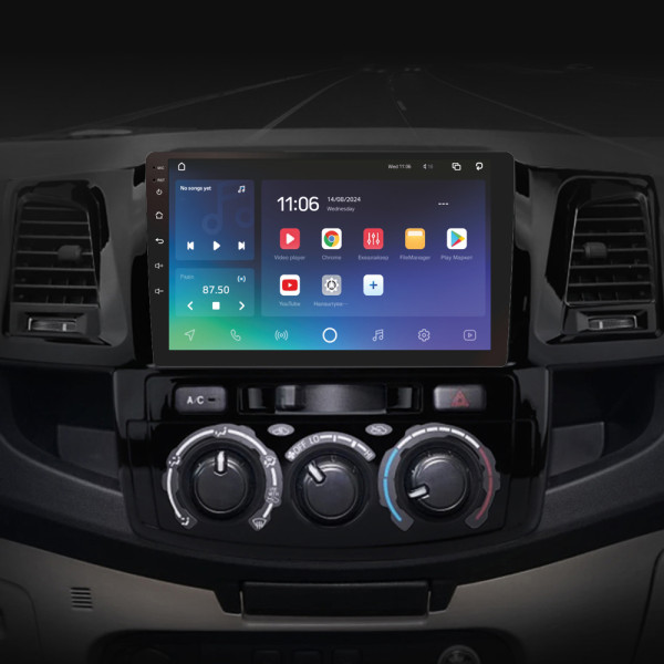 Штатна магнітола SIGMA PRO 9432 ANDROID 10 4+32 Gb 4G DSP Toyota Fortuner 1 AN50 AN60 HILUX Revo Vigo (F1) 2008-2014 9