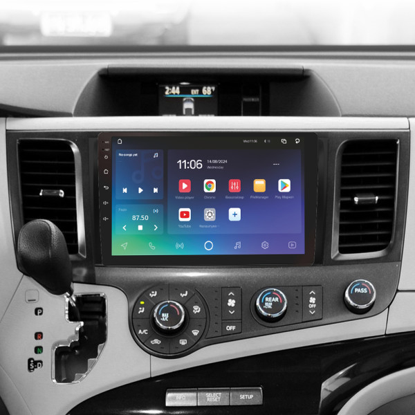 Штатна магнітола SIGMA PRO 9432 ANDROID 10 4+32 Gb 4G DSP Toyota Sienna 3 XL30 2010 - 2014 9