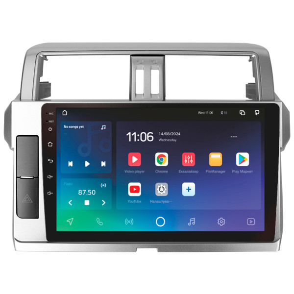 Штатна магнітола SIGMA PRO 10432 ANDROID 10 4+32 Gb 4G DSP Toyota Land Cruiser Prado 150 2013-2017 10