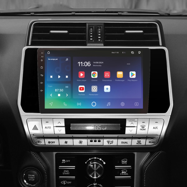 Штатна магнітола SIGMA PRO 10432 ANDROID 10 4+32 Gb 4G DSP Toyota Land Cruiser Prado 150 2018-2020 10