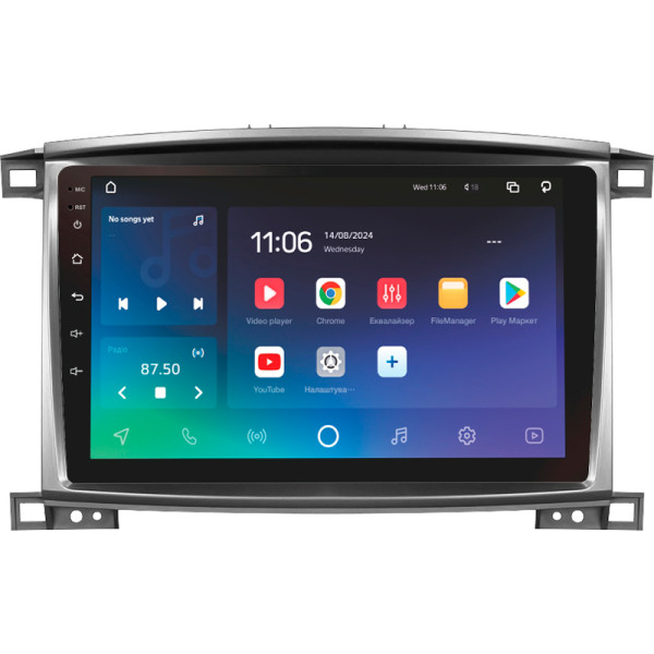Штатная магнитола Sigma X10432 4+32 Gb Toyota Land Cruiser LC 100-B 2002-2007 (B) 10″