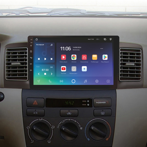 Штатна магнітола SIGMA PRO 9432 ANDROID 10 4+32 Gb 4G DSP Toyota Corolla E130 E120 2000-2004 9